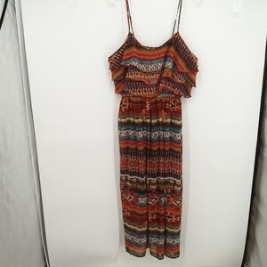 She's cool 3x sleeveless festival maxi dress